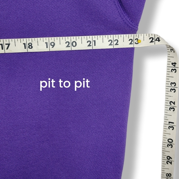 Vintage Womens Sz. L Purple Mickey Mouse Crew Neck Sweater With Embroidered Logo - Picture 8 of 9